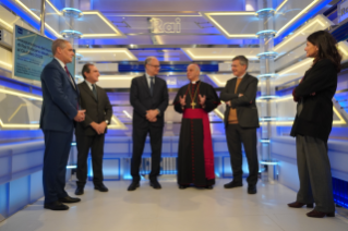 Inaugurazione Studio tv Rai Vaticano Inaugurazione Studio tv Rai Vaticano